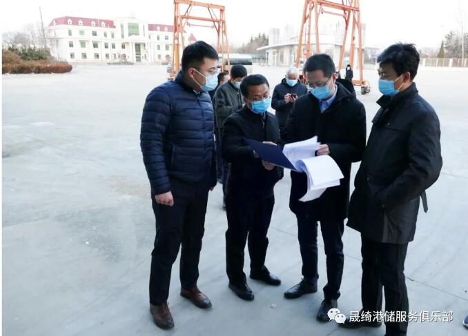 高密市委常委、統(tǒng)戰(zhàn)部部長李學(xué)明蒞臨集團(tuán)公司檢查指導(dǎo)進(jìn)口集裝箱貨物疫情防控工作